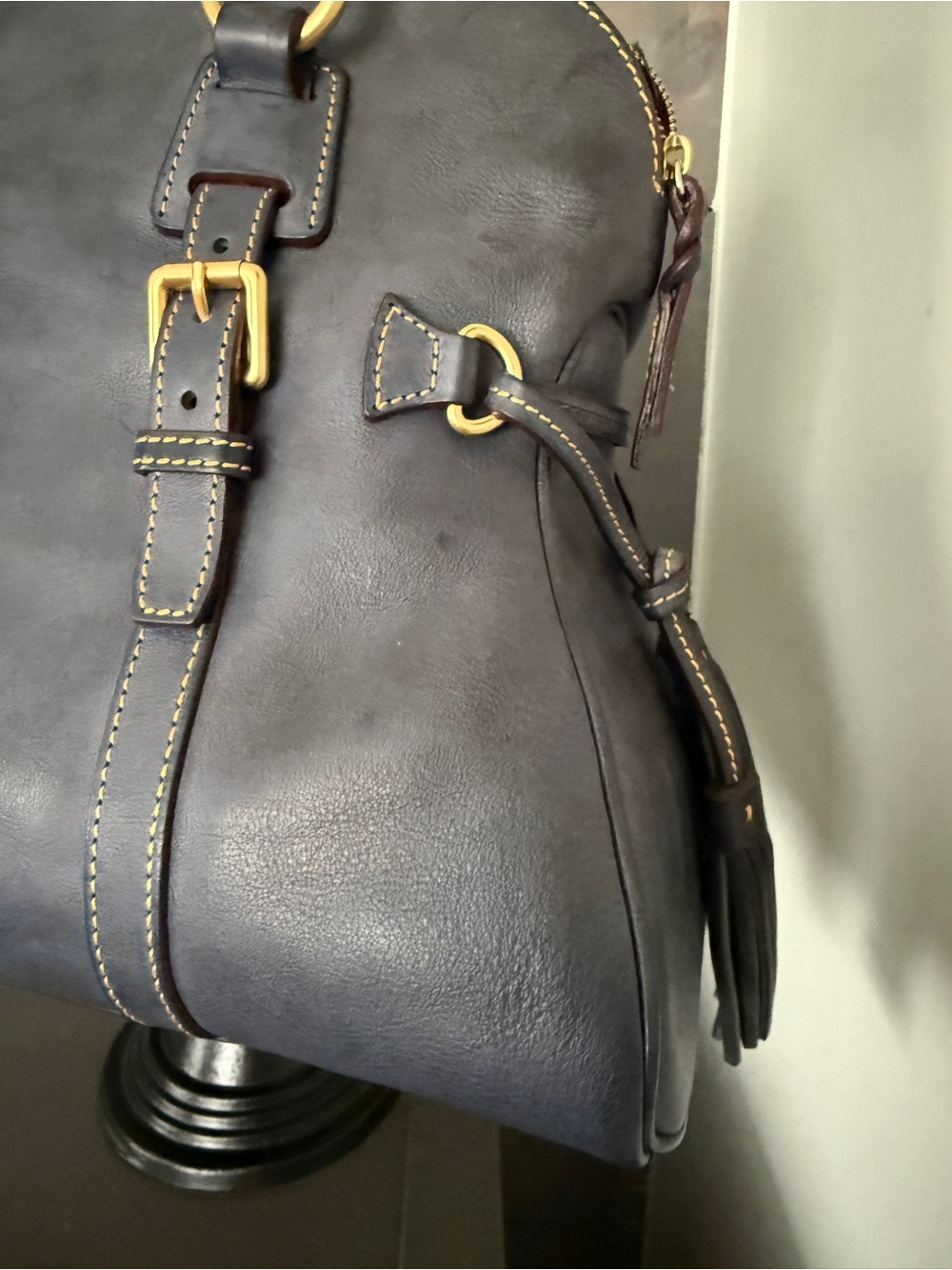 Dooney & Bourke Florentine Domed Buckle Satchel - Picture 6 of 8